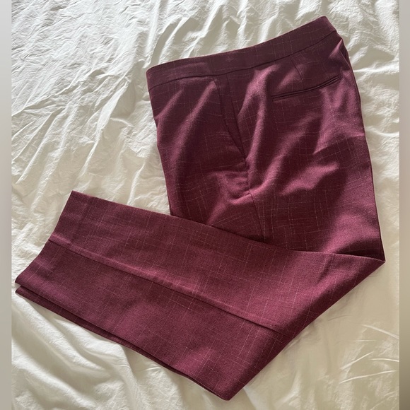 Ann Taylor Eva Ankle Pant in Cross Weave | Sz. 10 Petite | Worn once - Picture 1 of 4